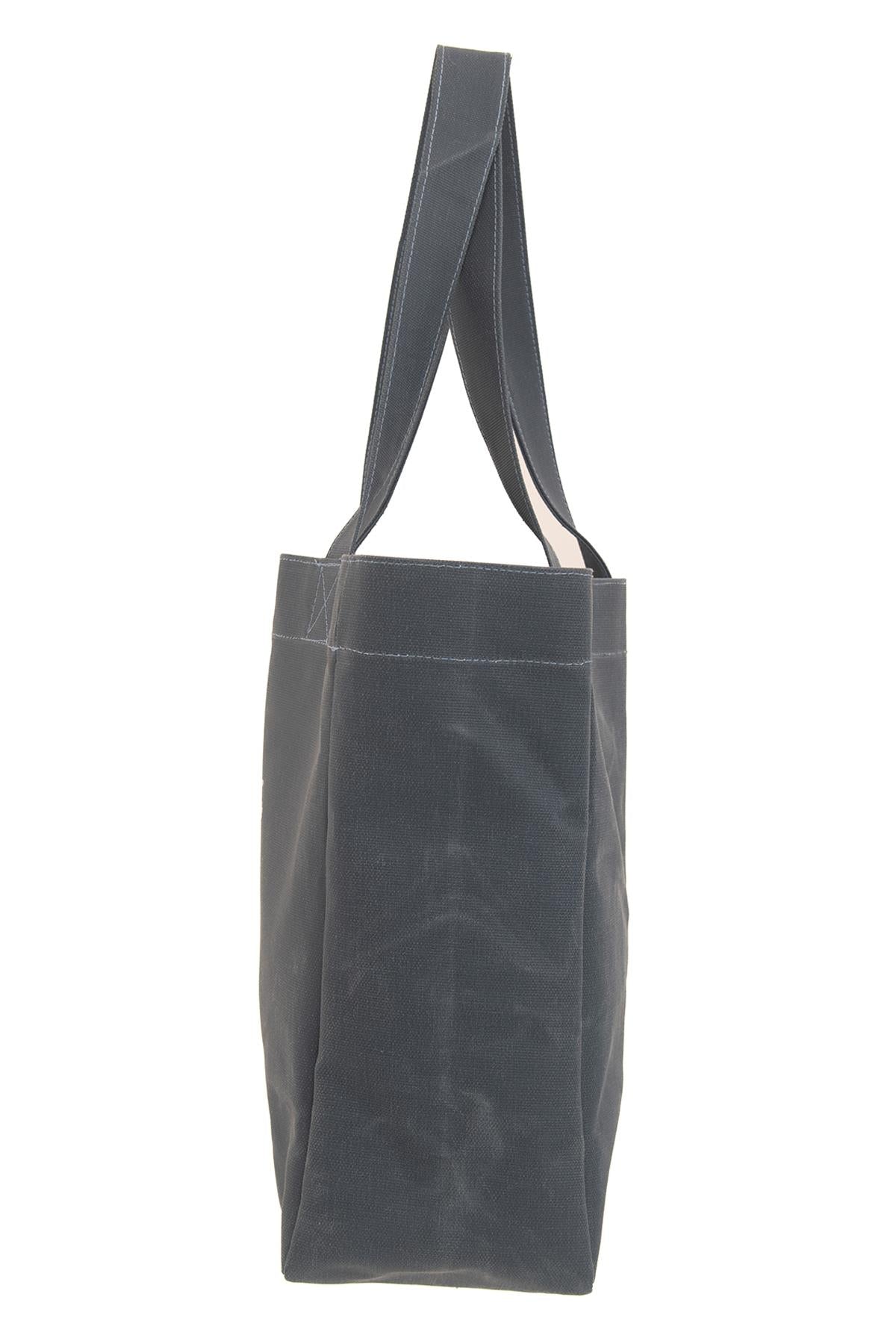 Maule Ortaboy Mumlu Kanvas %100 Pamuk Kadın Omuz Çantası Tote Bag