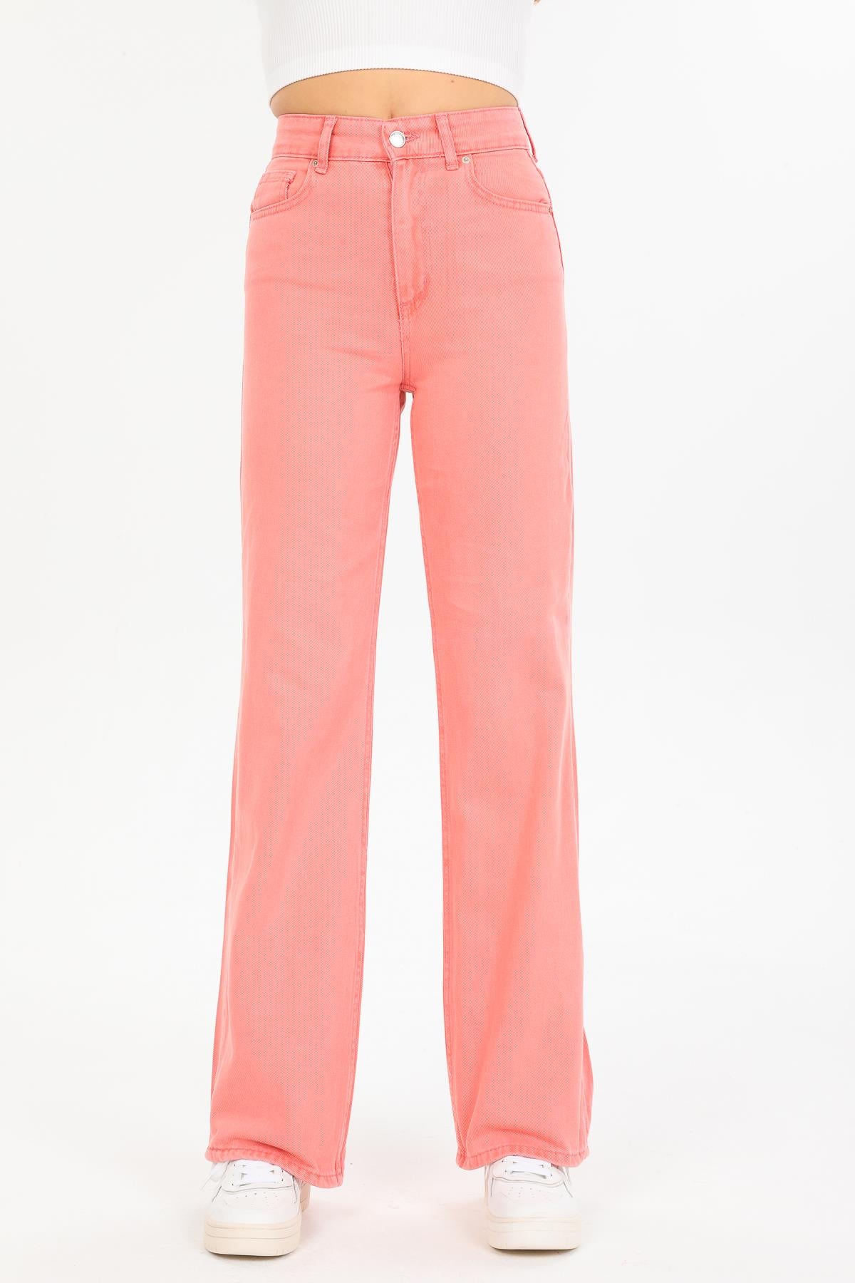 High waist wide trotting wide leg jeans women jeans