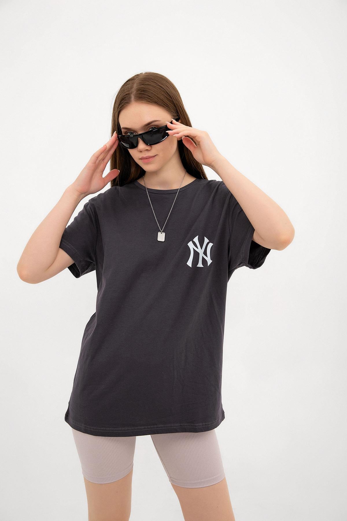 New York Yankees Arma Printed Crew Neck Men's T -shirt