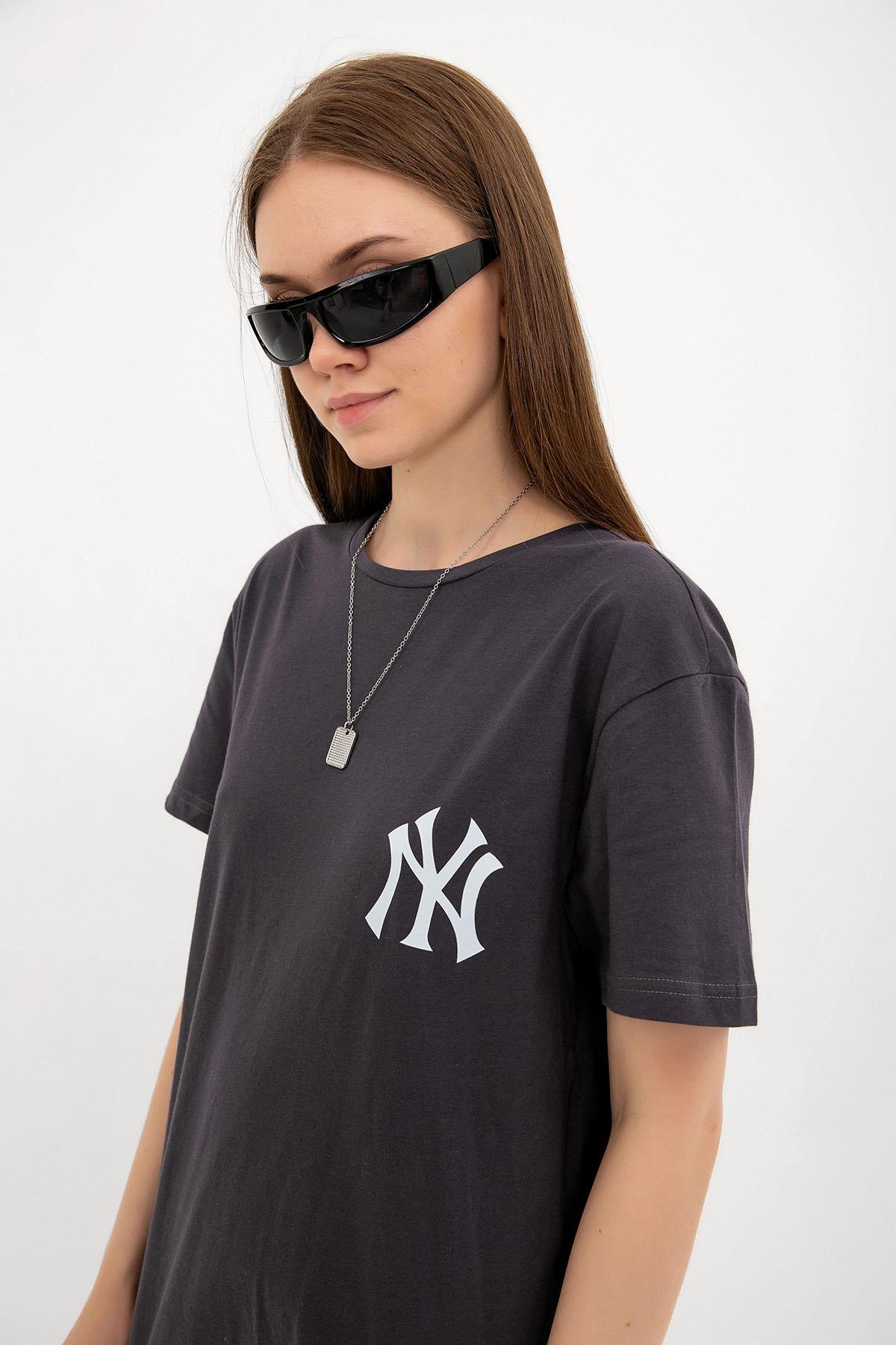 New York Yankees Arma Printed Crew Neck Men's T -shirt