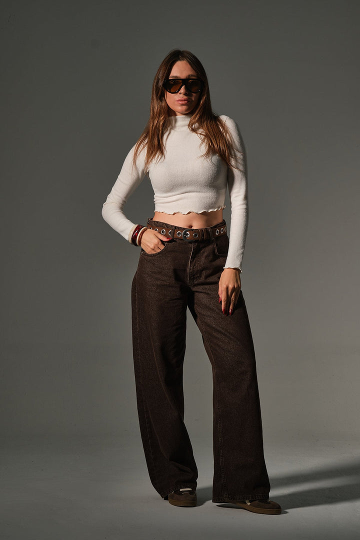 Normal  Bol  Salaş Geniş paça Wide leg super Baggy Kadın Pantolon @Havana Maule