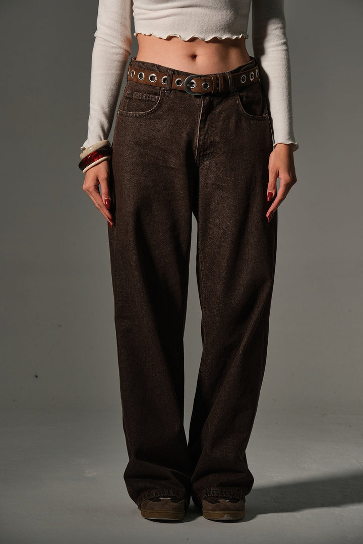 Normal  Bol  Salaş Geniş paça Wide leg super Baggy Kadın Pantolon @Havana Maule