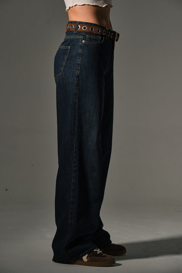 Normal  Bol Salaş Geniş paça Wide leg Palazzo Kadın Pantolon @Lizbon Maule