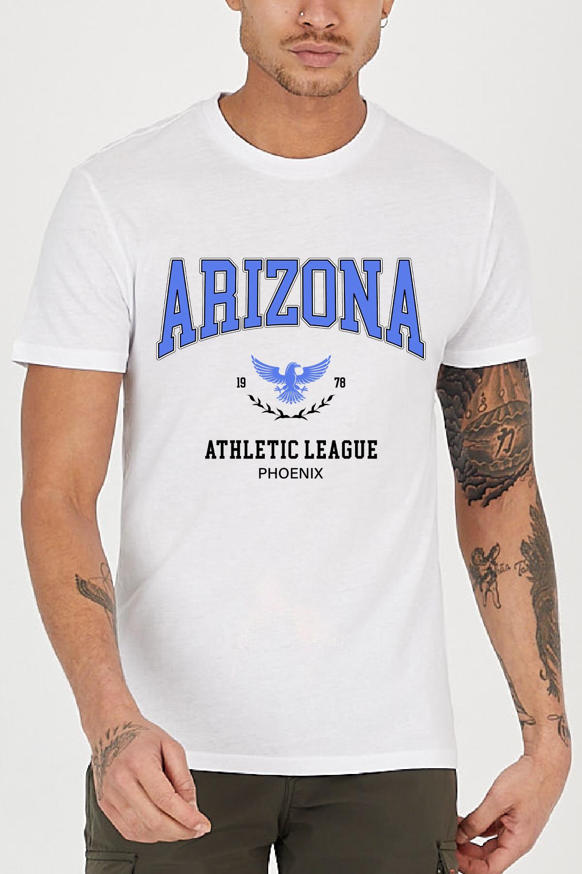 Arizona printed Crew Neck relaxed men
