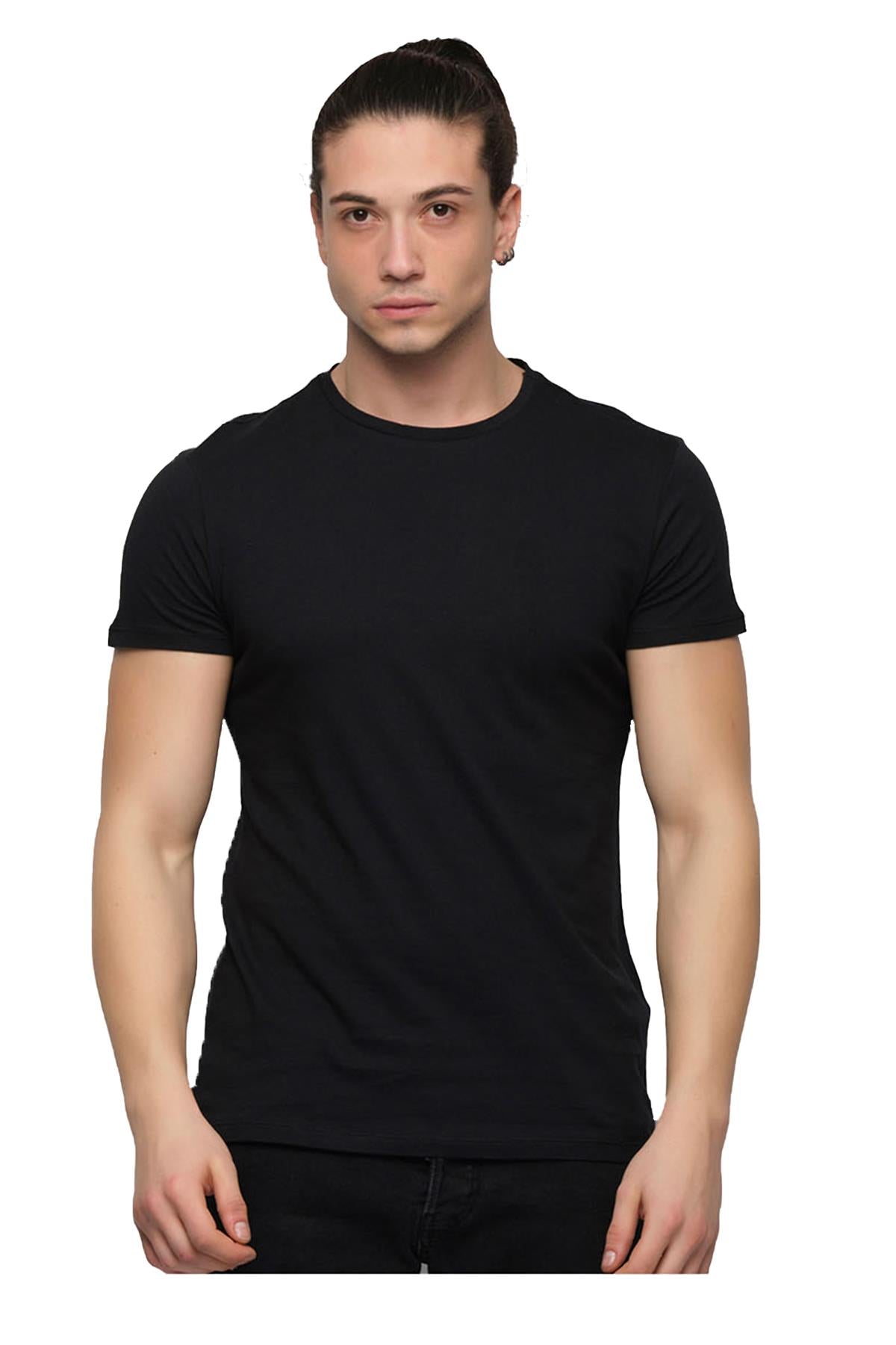 Back Influencer Printed Cotton Men's T -shirt
