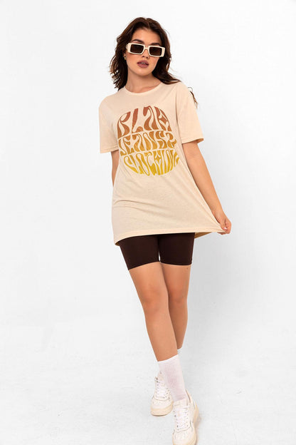 Crew Neck printed baby t -shirt