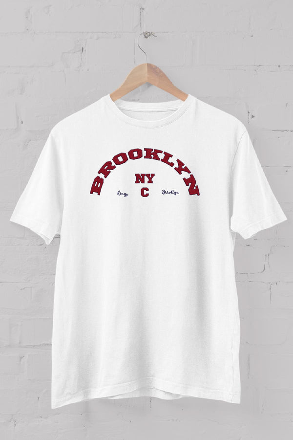 Brooklyn Printed Crew Neck Men's T-Shirt