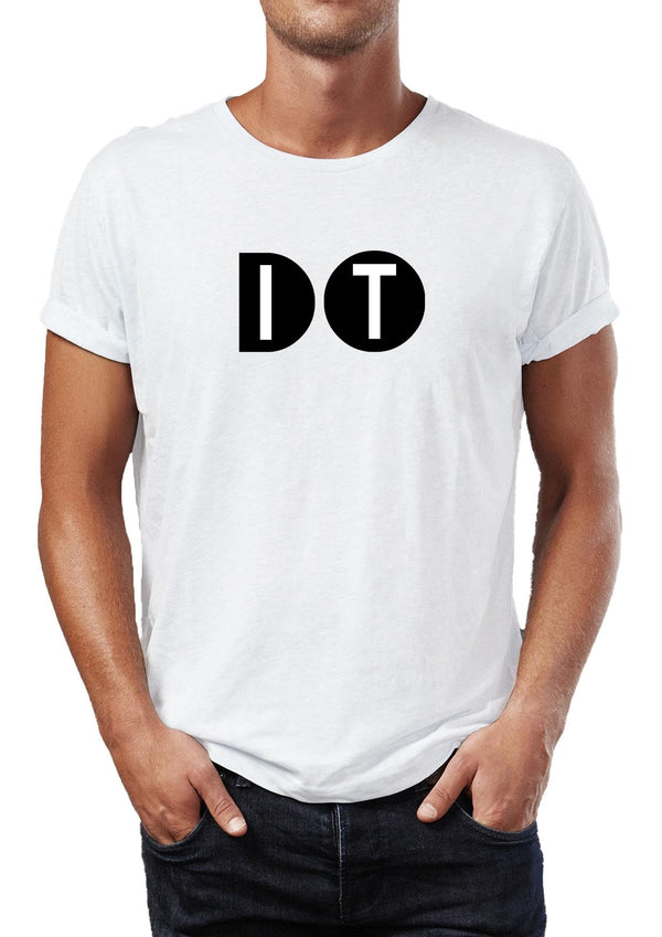 Do it Grafik Baskılı Bisiklet Yaka Erkek Tişört Blah.