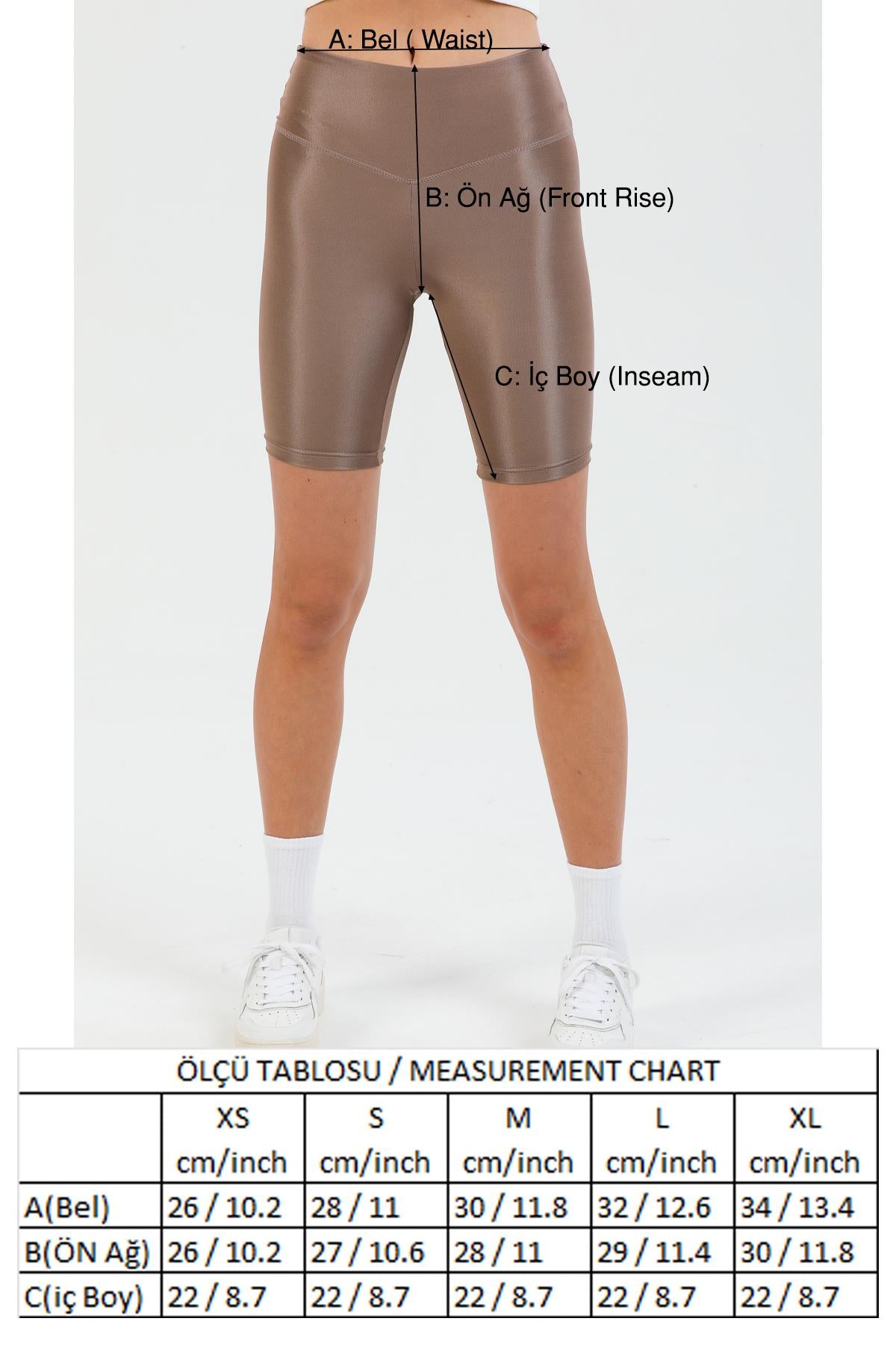 Domoda High Waist Bright Short Short Short Sports Disk Biker Women Short leggings