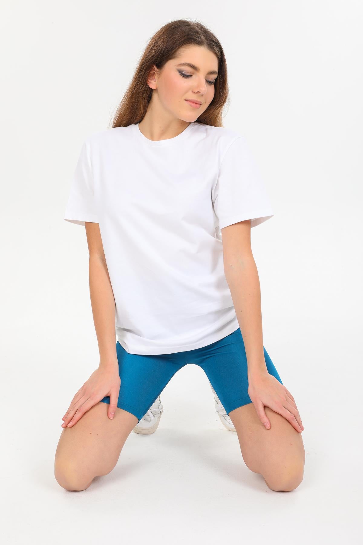 Domoda High Waist Bright Short Short Short Sports Disk Biker Women Short leggings