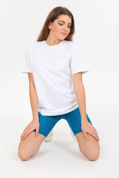 Domoda High Waist Bright Short Short Short Sports Disk Biker Women Short leggings