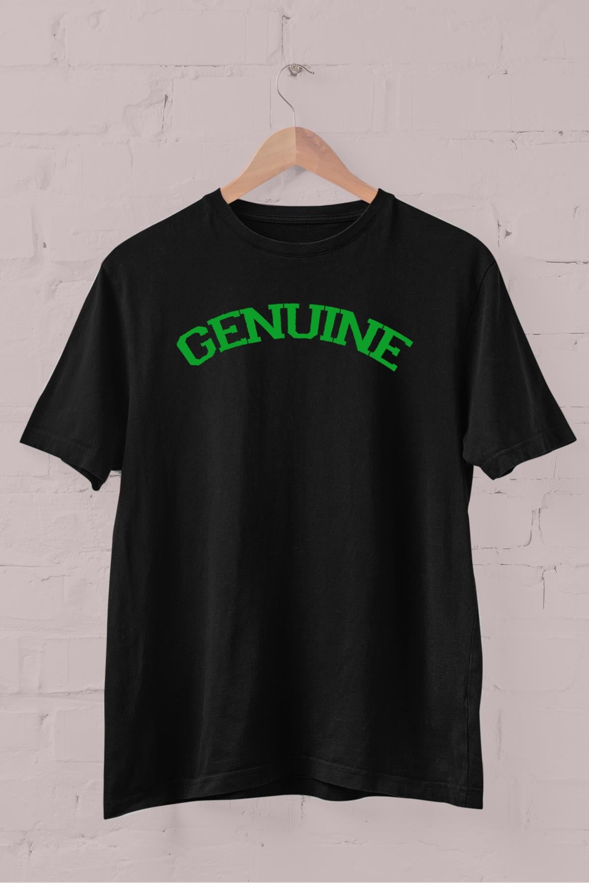 Geniue printed Crew Neck men's t -shirt