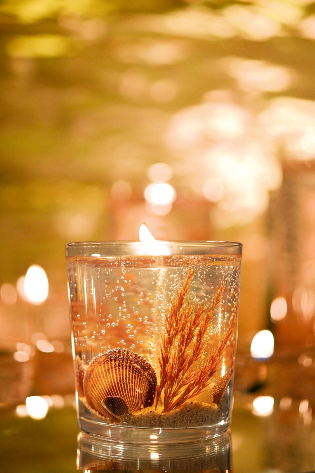 Handmade scented gel candle code: Congo
