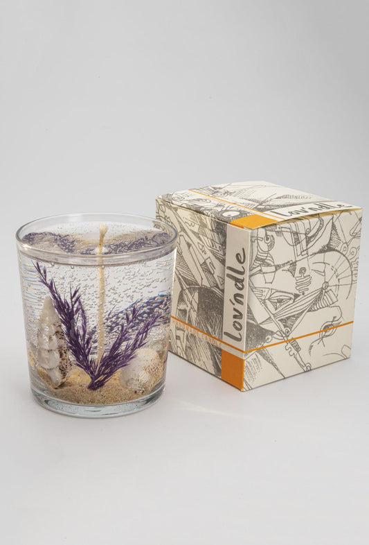 Handmade scented gel candle code: Monteverde