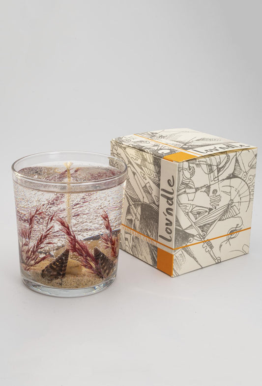 Handmade fragrant gel candle code: Panar