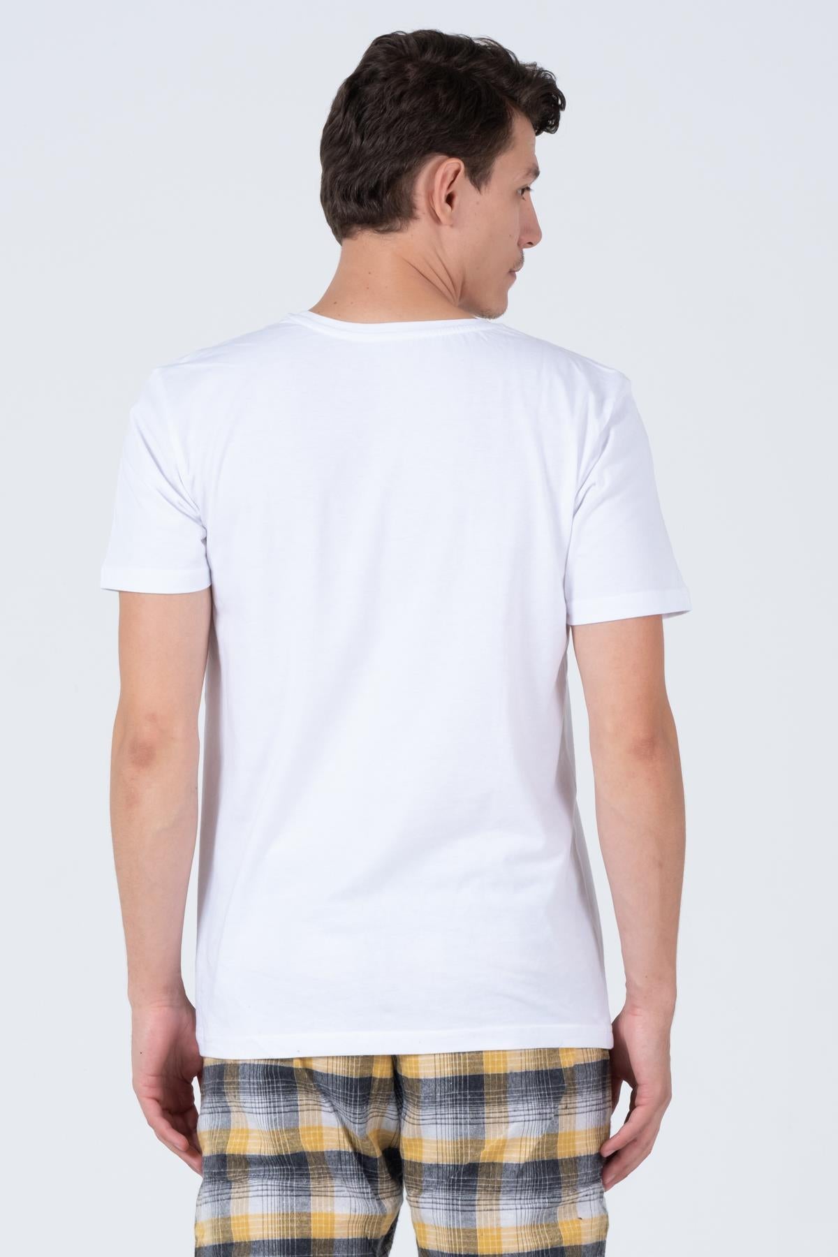 Mars printed Crew Neck comfort
