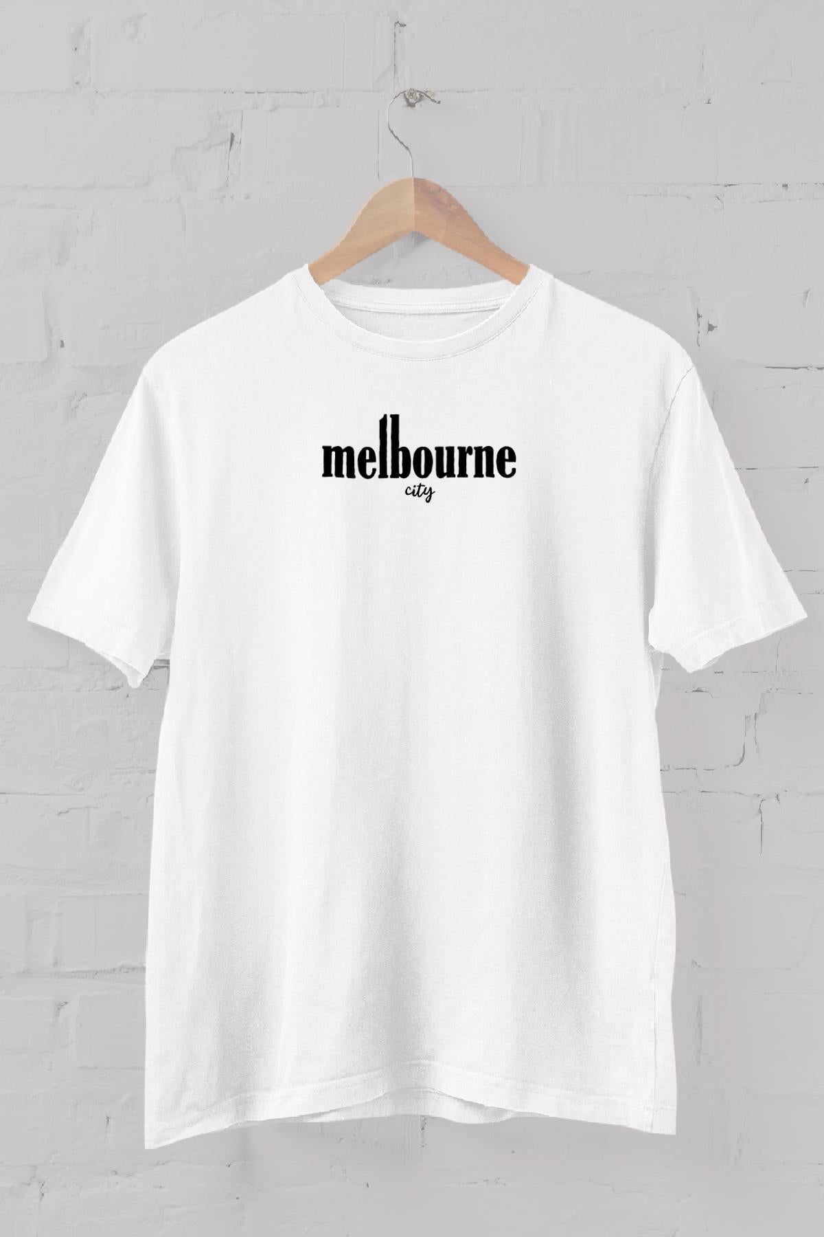 Melbourne printed Crew Neck men's t -shirt