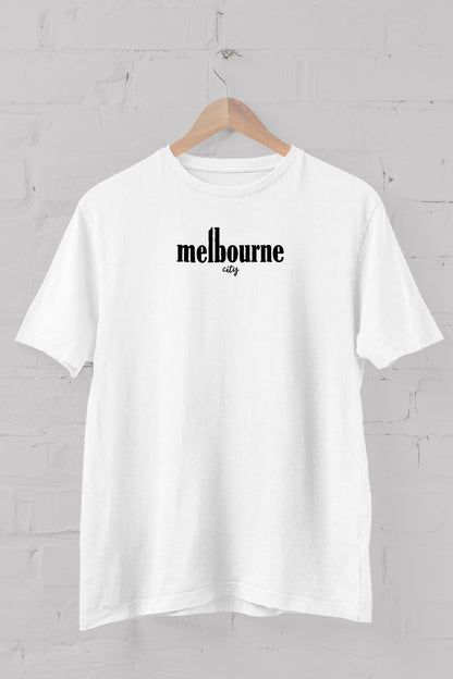 Melbourne printed Crew Neck men's t -shirt