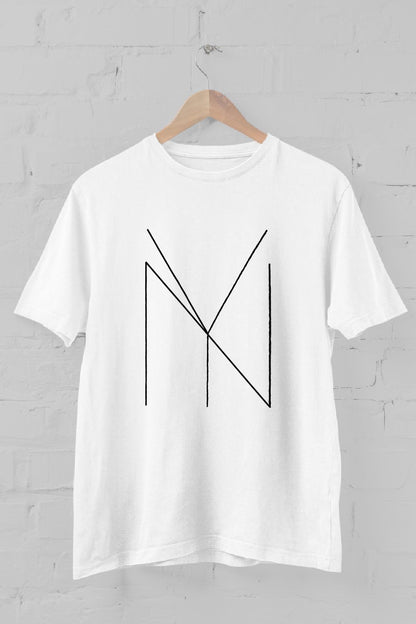 New York Typography Printed Crew Neck Men's T -shirt
