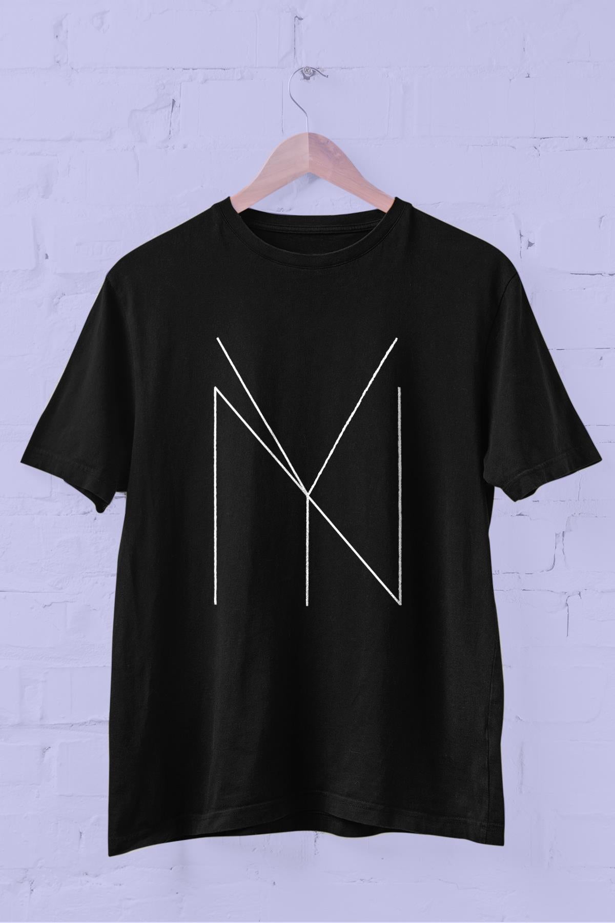 New York Typography Printed Crew Neck Men's T -shirt
