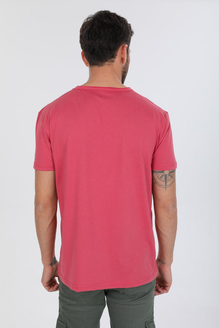 Oversize Fit Pamuklu Kısa Kollu Basic Uniseks Pis Yaka Unisex Tişört Domoda