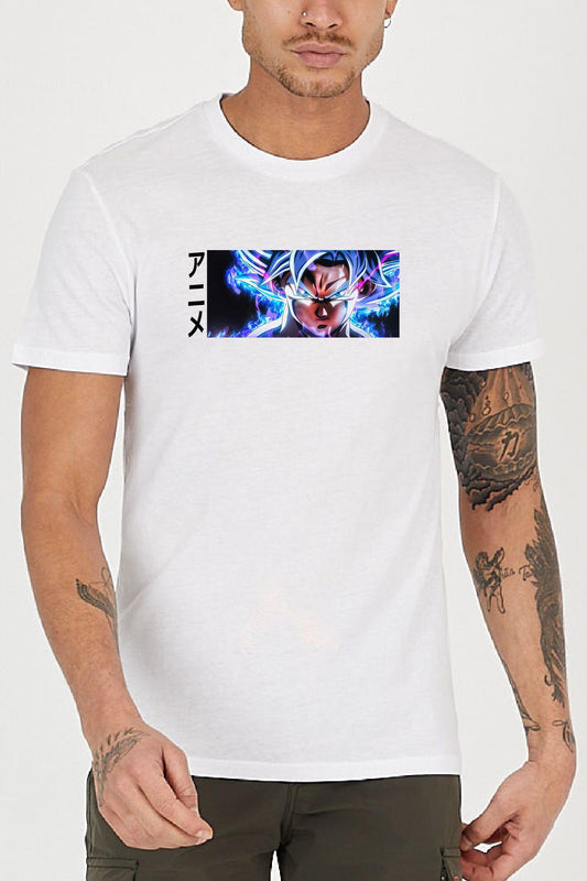 LAST GOKU ANIME PRINTED BICYCLE MEN T -shirt