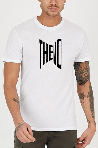 The End Typography Printed Crew Neck Men's T -shirt